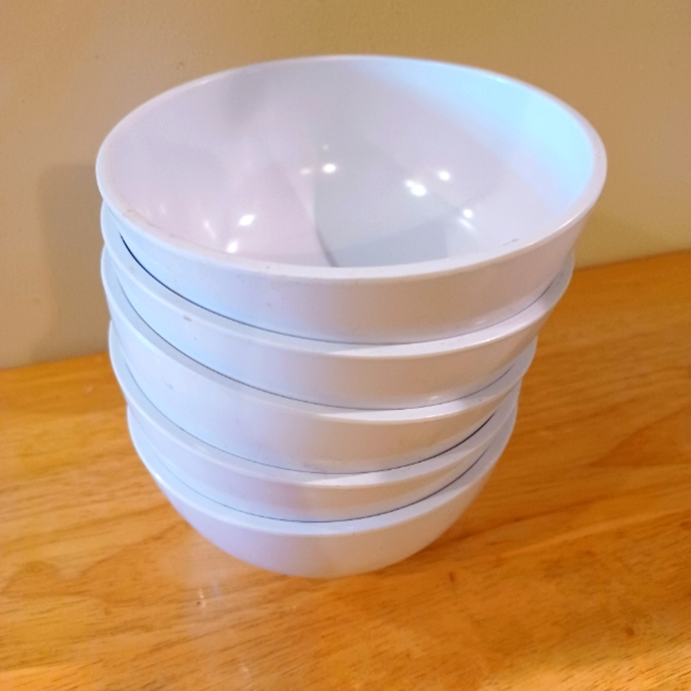 New Precidio 5 Melamine Soup / Cereal Bowls